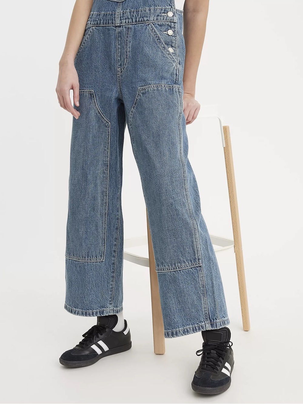 Levi's® Baggy Highwater Women's Overalls Size XS NW0T - Picture 4 of 13